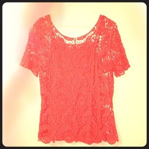 Crochet top with tank